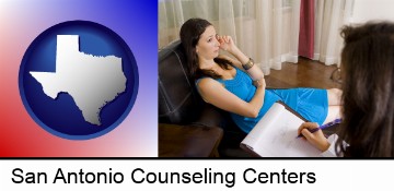 a counseling session in San Antonio, TX