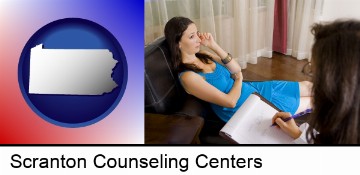 a counseling session in Scranton, PA