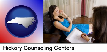a counseling session in Hickory, NC