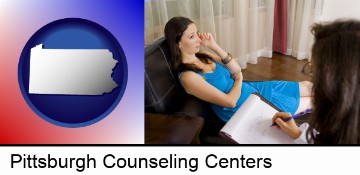 a counseling session in Pittsburgh, PA